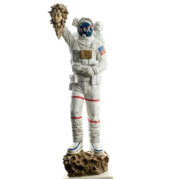 Accent Decor | Astronaut And Perseus Grande Statue Accent Decor Accent Decor