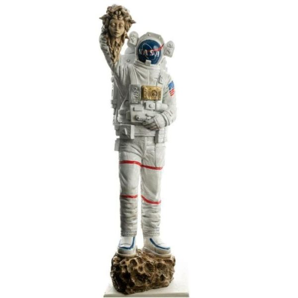 Accent Decor | Astronaut And Perseus Grande Statue Accent Decor Accent Decor