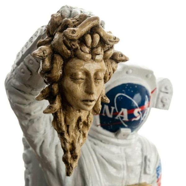 Accent Decor | Astronaut And Perseus Grande Statue Accent Decor Accent Decor