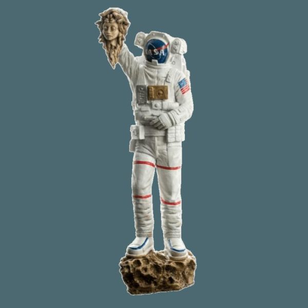 Accent Decor | Astronaut And Perseus Grande Statue Accent Decor Accent Decor