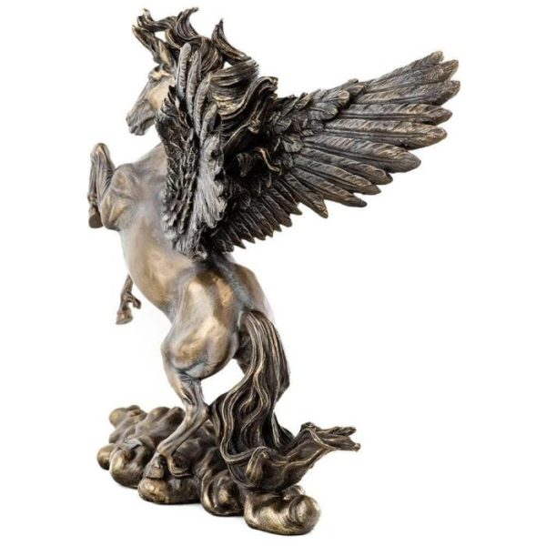 Accent Decor | Bronze Greek Flying Horse Pegasus Statue Accent Decor Accent Decor