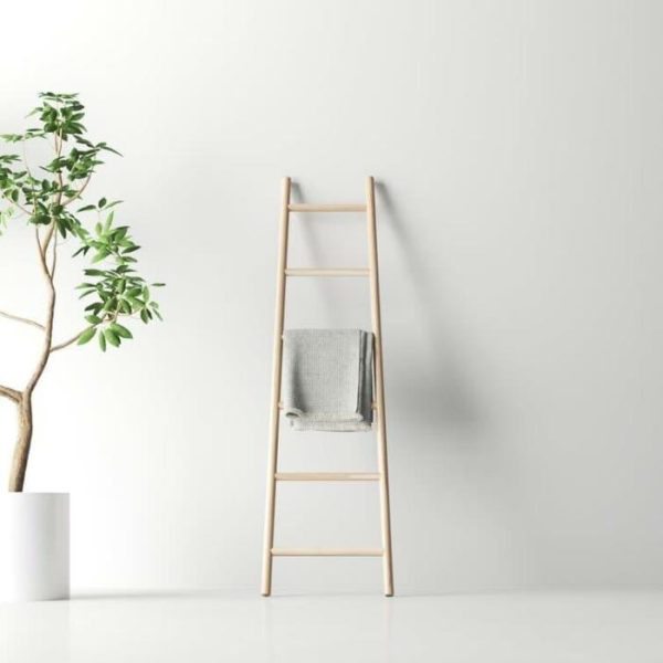 Accent Decor | Decorative Bamboo 6 Ft. Blanket Ladder Accent Decor Accent Decor