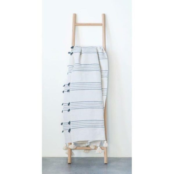 Accent Decor | Decorative Bamboo 6 Ft. Blanket Ladder Accent Decor Accent Decor