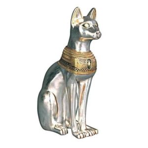 Accent Decor | Grande Egyptian Cat Goddess Bastet Statue Accent Decor Accent Decor