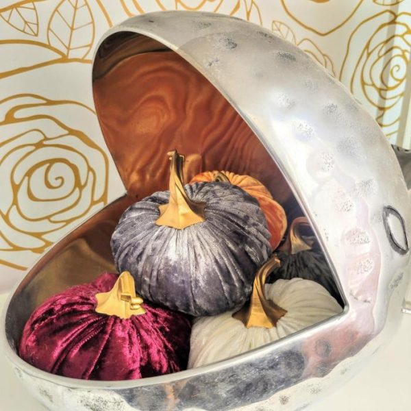 Accent Decor | Royal Velvet Pumpkins Set Of 6 Accent Decor Accent Decor