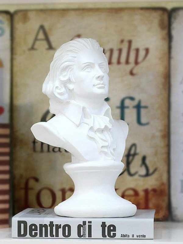 Accent Decor | Wolfgang Amadeus Mozart Bust Sculpture Accent Decor Accent Decor