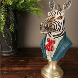 Accent Decor | Zebra In Tuxedo Statue Accent Decor Accent Decor