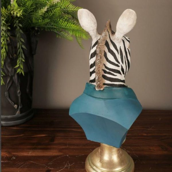 Accent Decor | Zebra In Tuxedo Statue Accent Decor Accent Decor