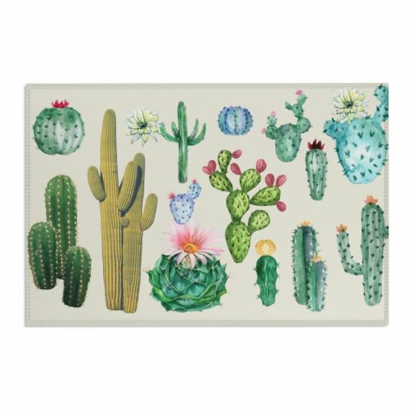 Accent Rugs | Cactus Vintage-Inspired Area Rug, 36" × 60" Accent Rugs Accent Rugs