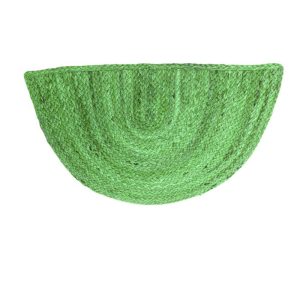 Accent Rugs | Green Semi Circle Accent Jute Rug Accent Rugs Accent Rugs