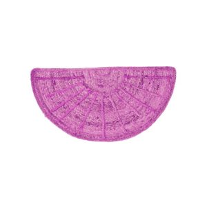 Accent Rugs | Sun Ray Semi Circle Jute Rug – Pink Accent Rugs Accent Rugs