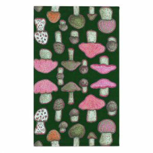 Bath | For The Love Of Mushroom Rally Towel, 11" × 18" Bath Bath