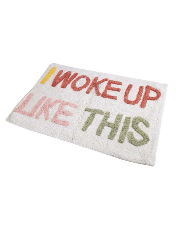 Bath | I Woke Up Like This Hand Tufted Cotton Bath Rug Bath Bath