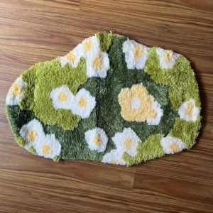 Bath Mats | 3D Garden Bloom Bath Rug, 15.74 x 23.62"/40 x 60 CM Bath Mats Bath Mats