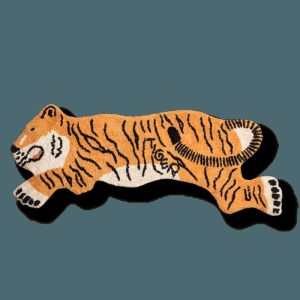 Bath Mats | Asian Tiger Shaped Cotton Rug Bath Mat Bath Mats Bath Mats