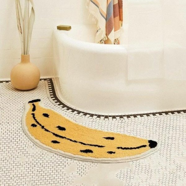 Bath Mats | Banana Shaped Anti Slip Bathmat Bath Mats Bath Mats