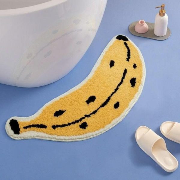 Bath Mats | Banana Shaped Anti Slip Bathmat Bath Mats Bath Mats