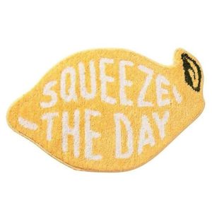 Bath Mats | Squeeze Your Day Lemon Bathmat Bath Mats Bath Mats