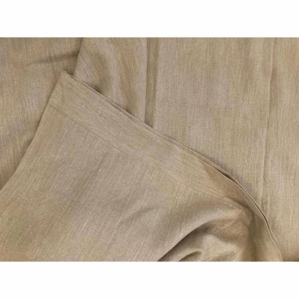 Bedding | 100% Pure Linen Duvet Cover Set – Natural Beige, Twin US Bedding Bedding