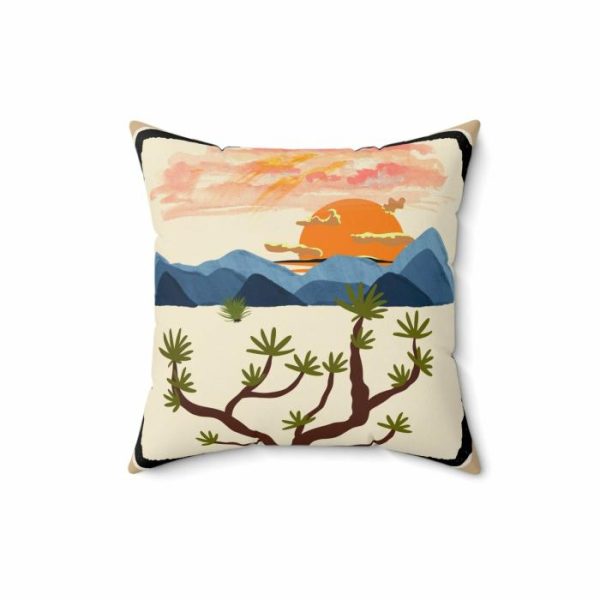 Bedding | Arizona Summer Desert Printed Throw Pillow Bedding Bedding