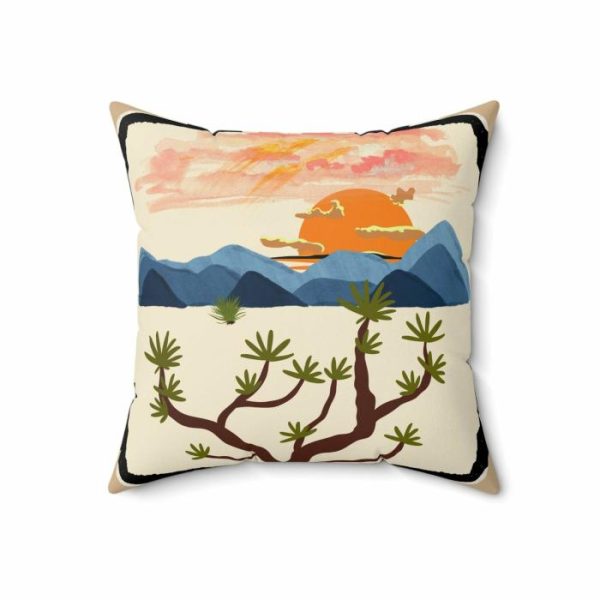 Bedding | Arizona Summer Desert Printed Throw Pillow Bedding Bedding