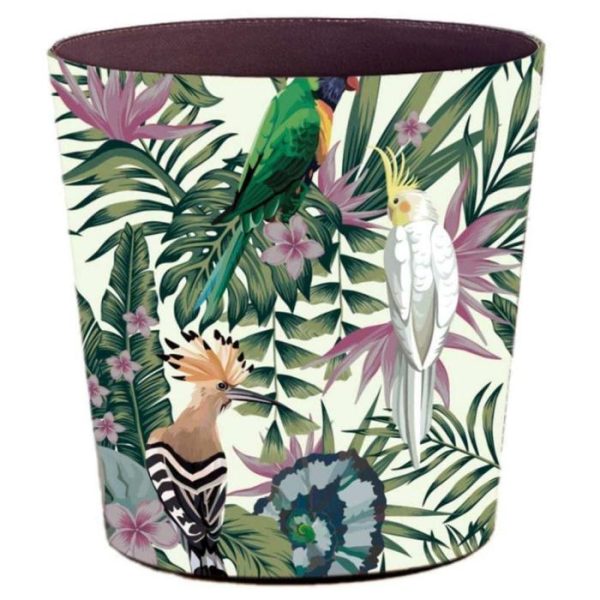 Bedding | Paradise Of Birds Waste Basket Bedding Bedding