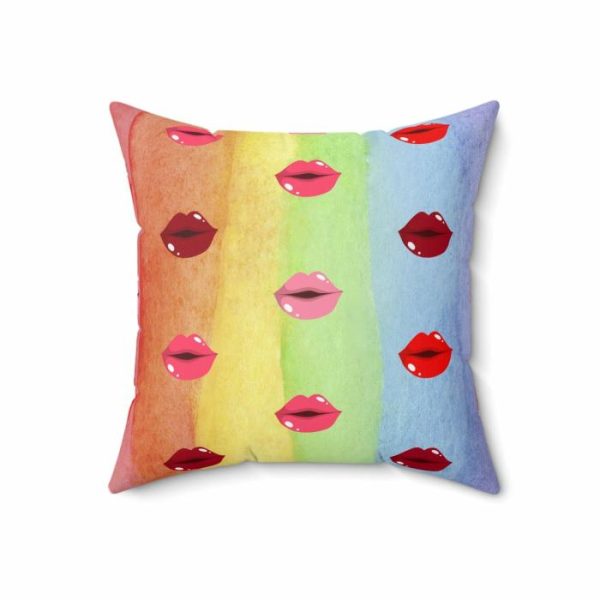 Bedding | Sexy Red Lips Printed Throw Pillow Bedding Bedding