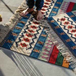 Cotton Rugs | Made-To-Order Printed Cotton Rug Cotton Rugs Cotton Rugs