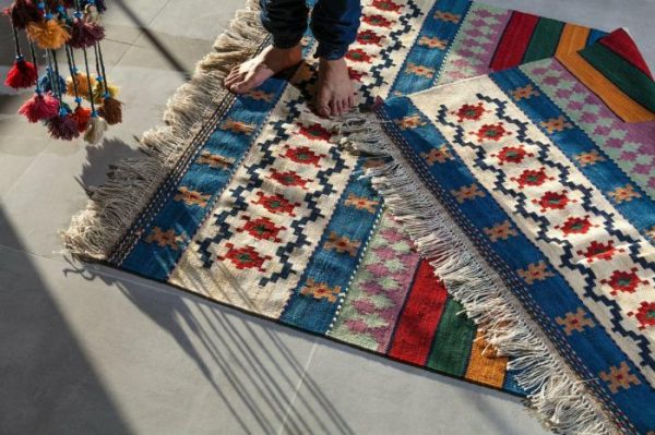 Cotton Rugs | Made-To-Order Printed Cotton Rug Cotton Rugs Cotton Rugs