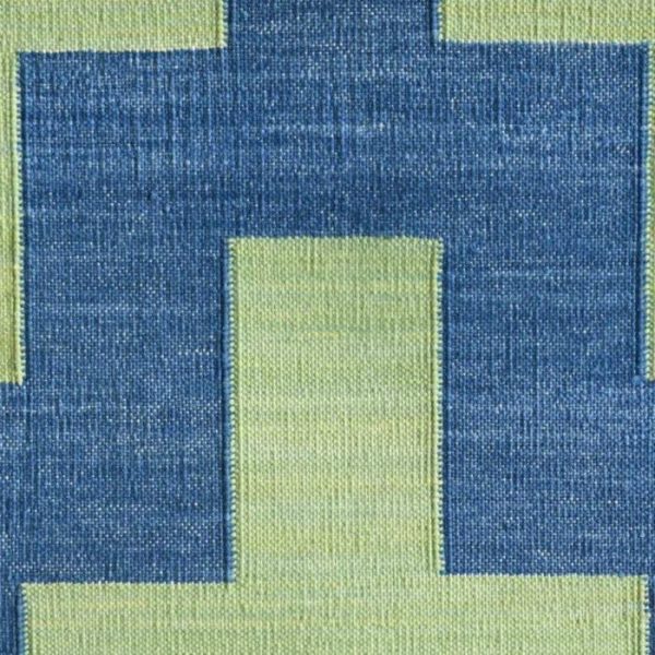 Cotton Rugs | Modern Organic Vegetable Dyed Indian Dhurrie Reversible Cotton Rug – Green, 2′ x 3′ Cotton Rugs Cotton Rugs