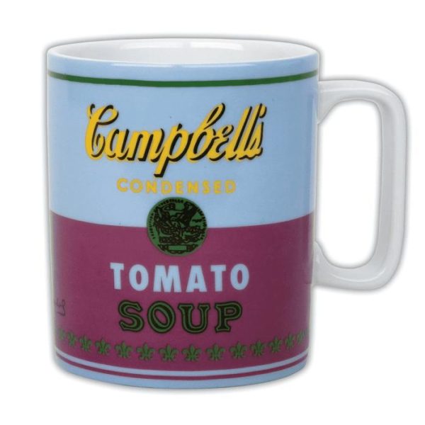 Drinkware | Andy Warhol Campbell’s Soup Boxed Mug Red & Violet Drinkware Drinkware