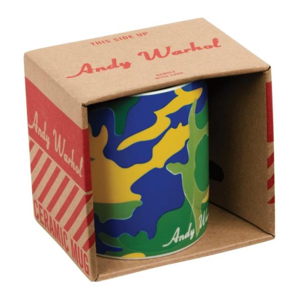 Drinkware | Andy Warhol Green Camouflage Mug Drinkware Drinkware