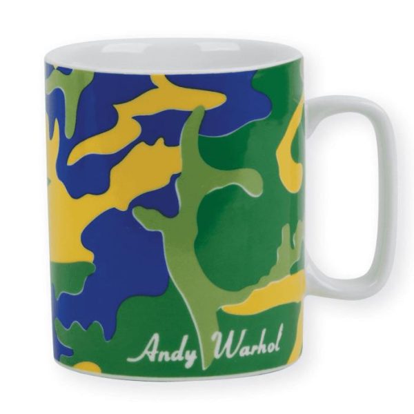 Drinkware | Andy Warhol Green Camouflage Mug Drinkware Drinkware