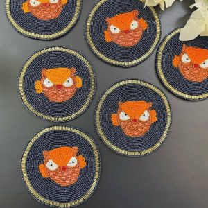 Drinkware | Angry Birds Beaded Round Coasters Drinkware Drinkware