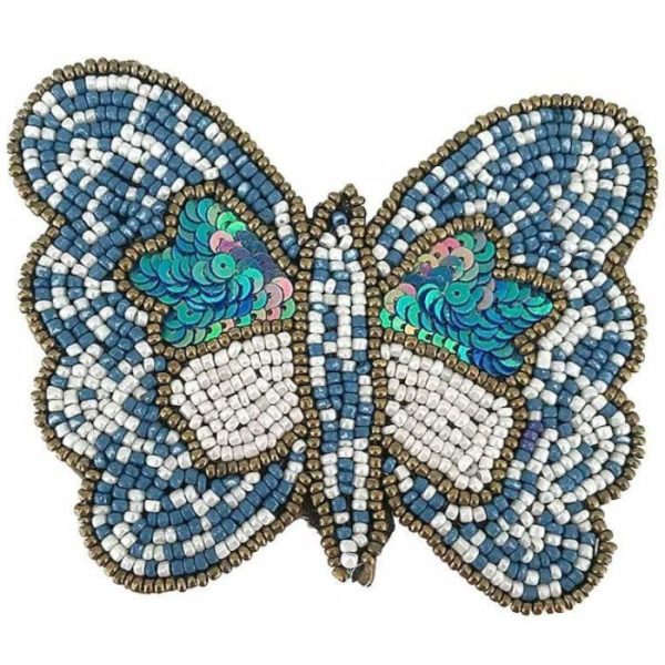 Drinkware | Celtic Blue Beaded Butterfly Coasters – Set Of 4 Drinkware Drinkware