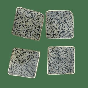 Drinkware | Dalmatian Jasper Agate Stone Coaster – Set Of 4 Drinkware Drinkware