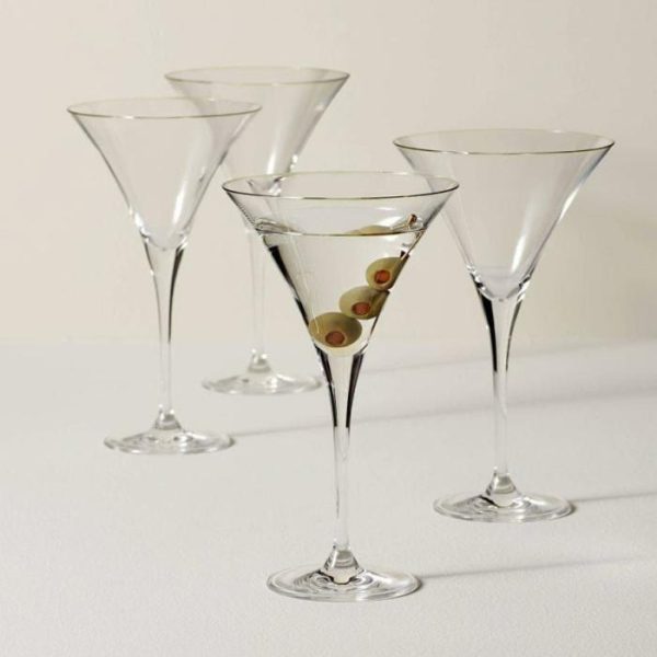 Drinkware | Lenox Tuscany Classics 4-Piece Martini Glass Set Drinkware Drinkware