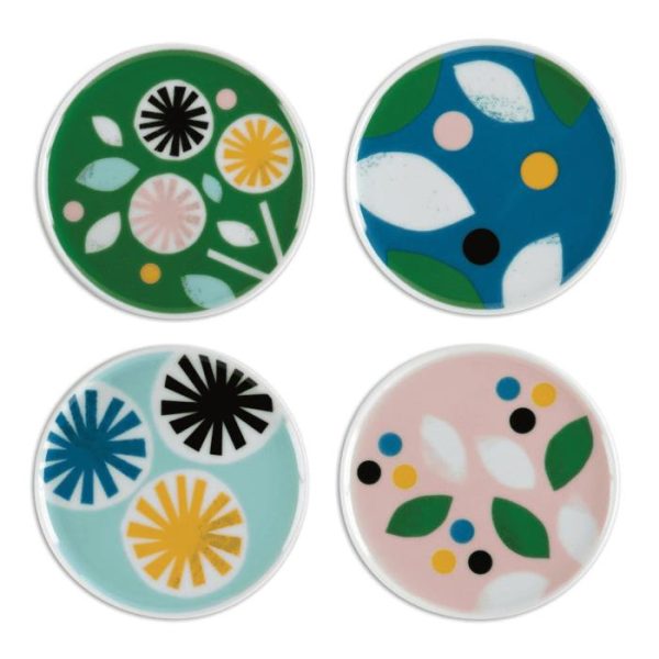 Drinkware | Lorena Siminovich Porcelain Coaster Set Drinkware Drinkware