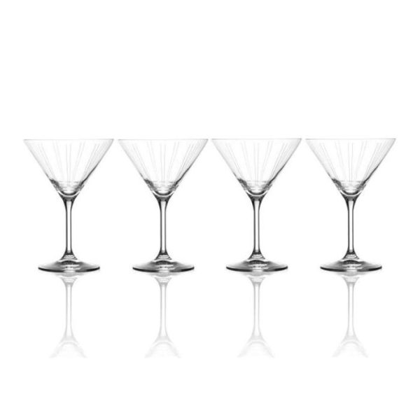 Drinkware | Mikasa Berlin 4-Pc. Martini Glass Set Drinkware Drinkware