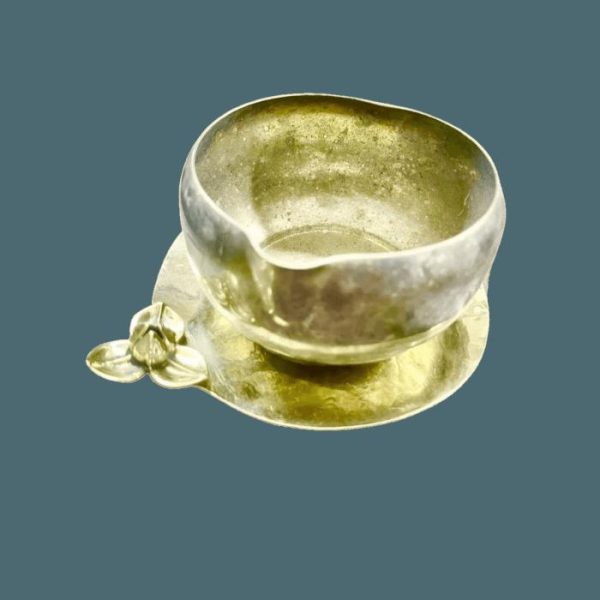 Drinkware | Recycled Bullet Brass 3D Flower Coaster Set Of 4 – Rumduol Drinkware Drinkware