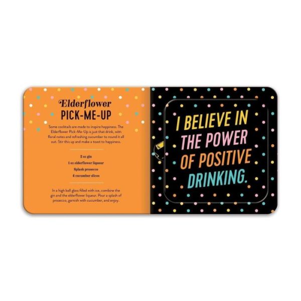 Drinkware | The Power Of Positive Drinking Coaster Book Drinkware Drinkware