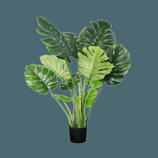 Flora & Plants | Artificial Monstera Deliciosa Tree 47" Decor Flora & Plants