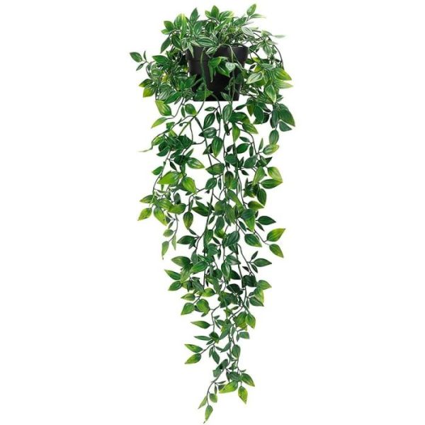 Flora & Plants | Artificial Hanging Potted Plants Decor Flora & Plants