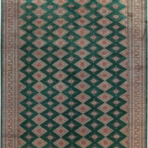 Hand Knotted Rugs | Sea Green Sarong Hand Knotted Area Rug, 3′ x 5′ Hand Knotted Rugs Hand Knotted Rugs