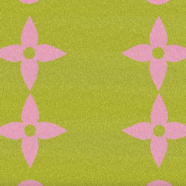 Hand Tufted Wool Rugs | 1001 Clover Stars Hand Tufted Rug – Cyber Lime, 2′ x 3′ Hand Tufted Wool Rugs Hand Tufted Wool Rugs