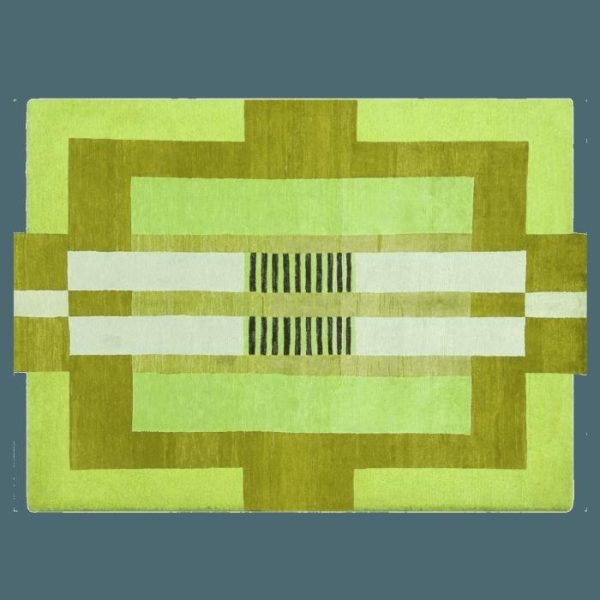 Hand Tufted Wool Rugs | Atzec Green Hand Tufted Wool Rug, 3′ x 5′ Hand Tufted Wool Rugs Hand Tufted Wool Rugs