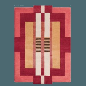 Hand Tufted Wool Rugs | Atzec Red Hand Tufted Wool Rug, 3′ x 5′ Hand Tufted Wool Rugs Hand Tufted Wool Rugs