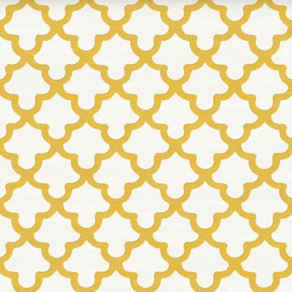 Hand Tufted Wool Rugs | Golden Art Deco Scale White Tufted Rug, 2′ x 3′ Hand Tufted Wool Rugs Hand Tufted Wool Rugs