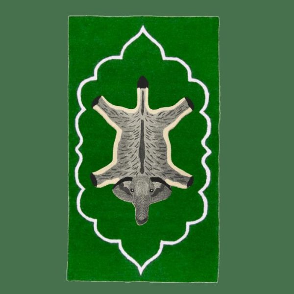 Hand Tufted Wool Rugs | Royal Elephant Hand Tufted Wool Rug – Green, 3′ x 5′ Hand Tufted Wool Rugs Hand Tufted Wool Rugs