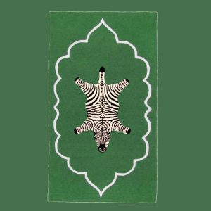 Hand Tufted Wool Rugs | Royal Zebra Hand Tufted Wool Rug – Green, 2′ x 3′ Hand Tufted Wool Rugs Hand Tufted Wool Rugs